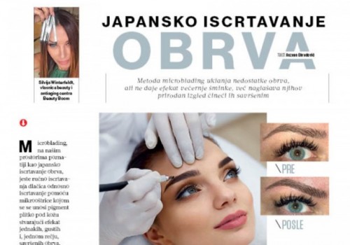 Magazin Lepa i Srećna - Japansko iscrtavanje obrva